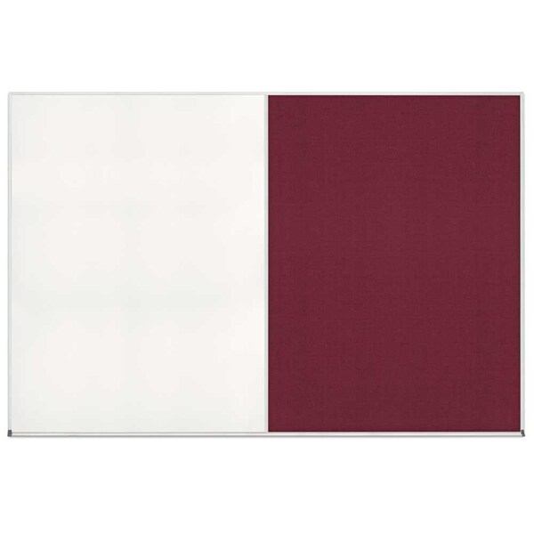 Enclosed Corkboard, 1 Door, 24"x36", 4" Fra